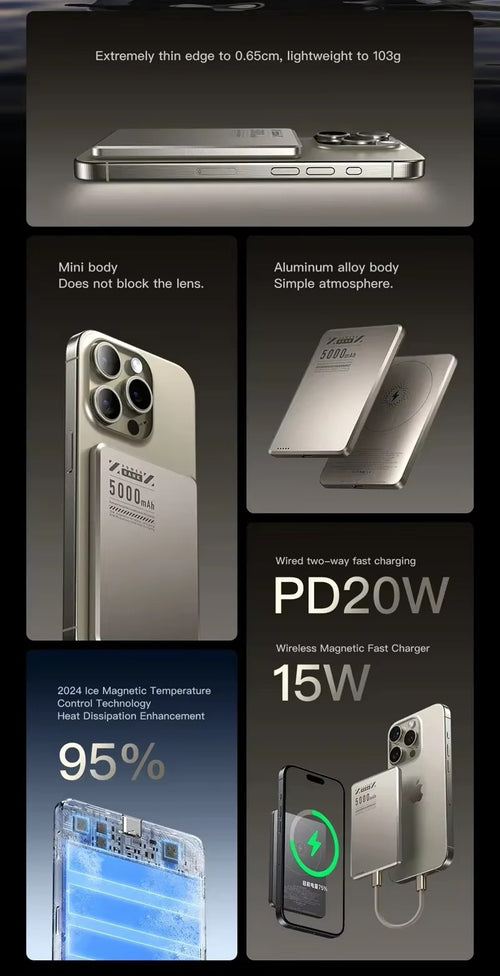 MagSafe Qi2 Power Bank